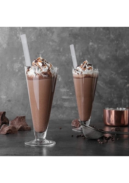 Şeffaf Renk 300 Adet Smoothie Jumbo Saman Şeffaf Plastik Pipet Milkshake Kabarcık Çay Jumbo Payet Meyve Sallar (Yurt Dışından)