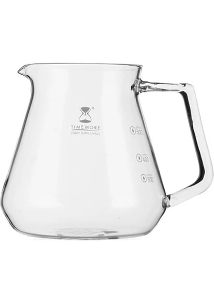 600ML Siyah Tımemore Mağaza Kahve Çaydanlık 360ML 600ML Süt Kupalar Mutfak Için Sözleşmeli Ücretsiz Hediye Cam Kapaklı Silikon Halka (Yurt Dışından)