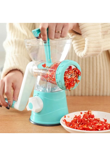 Kıyma Makinesi Mavi Kıyma Makinesi Manuel Işlemciler Gıda Kıyma Makinesi Mutfak Makinesi Sosis Yapıcı Doldurma Sebze Doğrayıcı Blender Ev Lavman Aracı (Yurt Dışından)