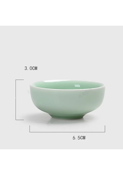 001 45 ml Çin Çay Bardak Porselen Seladonlar Balık Çay Fincanı Seti Gevşek Yaprak Çaydanlık Drinkware Oolong Çay Seramik Çin Kung Fu Çay Setleri (Yurt Dışından)