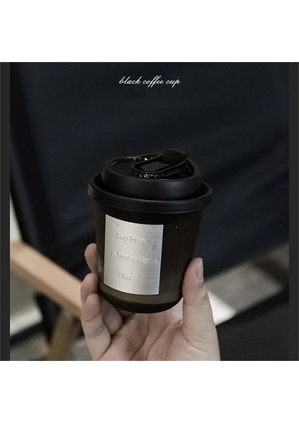 500ML Düz Kapak 50 Adet Lbsısı Life 50 Adet 89 Kalibre Tek Kullanımlık Soğuk Içecek Bardağı Siyah Pet U-Şekilli Bardak Latte Buzlu Kahve Süt-Çay Paketi Paket Servis Bardağı (Yurt Dışından) indirimleri