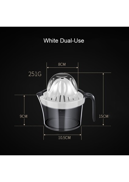 Beyaz Çok Fonksiyonlu Plastik Meyve Sıkacağı Manuel Bardak Sıkacağı El Taşınabilir Pres Sıkacağı Portakal Limon Narenciye Exprimidor De Naranja Mutfak Öğesi (Yurt Dışından) fiyatları