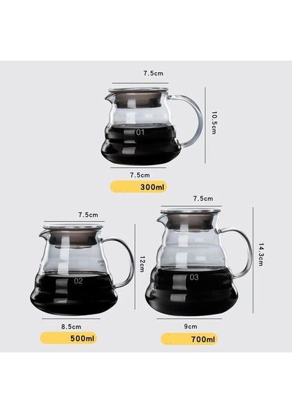 BOTTLE500ML Cezve Paslanmaz Çelik Filtre ile Cam Kahve Damlatıcı Anti-Haşlanma Ahşap Saplı Kahve Makinesi Kahve Bira Kapları (Yurt Dışından) indirimleri