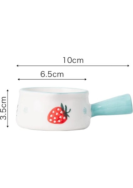 B Seramik Süt Sürahileri Kreması Kulplu Fincan Japon Süt Köpürtme Kahve Şekerlik Reçel Kase Baharat Sos Tabağı Mutfak Tencere (Yurt Dışından)