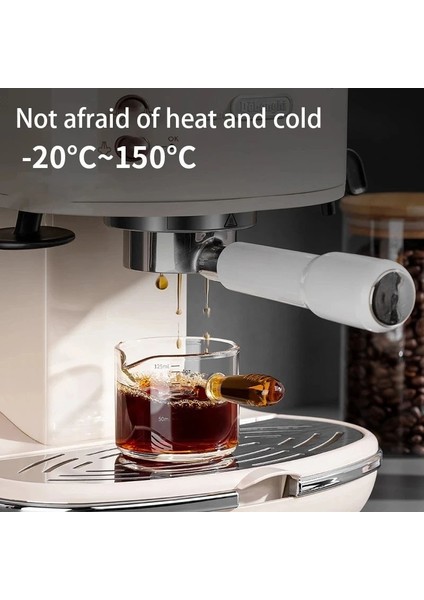 150ML Yeşil 80/150ML Espresso Cam Saplı Ölçüm Kabı Vshape Ağız Şekeri Süt Sürahisi Kahve Malzemeleri Ölçü Kupa Mutfak Baharat Fincan (Yurt Dışından) modelleri