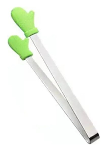 09 Aşk Ev Eşyaları Buz Kelepçesi Yapışmaz Küçük Palmiye Salatası Ekmek Kelepçesi Çay Poşetleri Tutucu Et Gıda Maşası Mutfak Eşyası Malzemeleri Mini (Yurt Dışından)