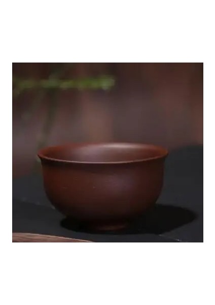 M Mor 4 Adet 55 ml 4 Adet/grup Çin Çin Kung Fu Çay Bardağı (30,55,75 Ml) Üç Farklı Renk Yixing Mor Kil Çay Fincanı Seti Bardak Çay Için (Yurt Dışından)