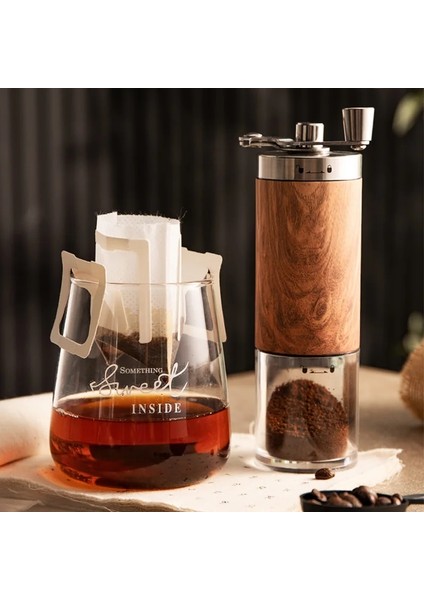 Taşınabilir Manuel Kahve Değirmeni El Krank Kahve Değirmeni Ahşap Tahıl Kahve Aksesuarları Manuel Kahve Çekirdeği El Değirmeni Moledor (Yurt Dışından) indirimleri