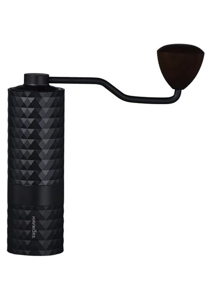 Siyah 25G Manuel Kahve Öğütücü, Paslanmaz Çelik 5 Açılı Çapak, Dahili Çift Rulman Konumlandırma, Yüksek Kaliteli Taşınabilir Manuel Öğütücü (Yurt Dışından)