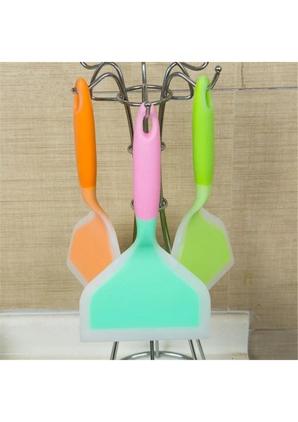 Turuncu Silikon Mutfak Gereçleri Pişirme Gereçleri Spatula Sığır Eti Yumurta Mutfak Kazıyıcı Geniş Pizza Pişirme Araçları Kürek Yapışmaz Spatula (Yurt Dışından) modelleri