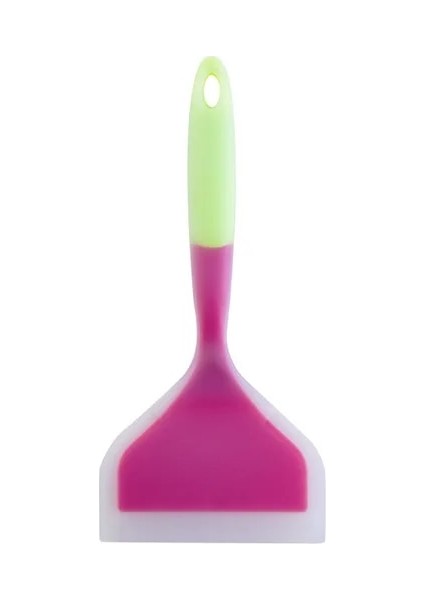 Gül Kırmızı Silikon Mutfak Gereçleri Pişirme Gereçleri Spatula Sığır Eti Yumurta Mutfak Kazıyıcı Geniş Pizza Pişirme Araçları Kürek Yapışmaz Spatula (Yurt Dışından)