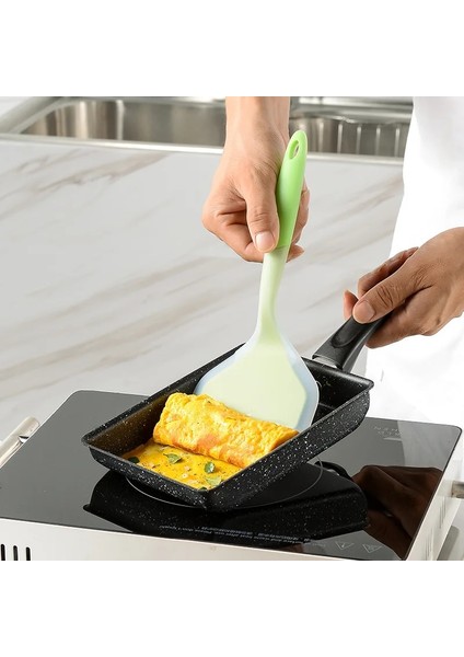 Gül Kırmızı Silikon Mutfak Gereçleri Pişirme Gereçleri Spatula Sığır Eti Yumurta Mutfak Kazıyıcı Geniş Pizza Pişirme Araçları Kürek Yapışmaz Spatula (Yurt Dışından) modelleri