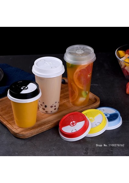 Lid5 50 Adet 50 Adet Yüksek Kaliteli Kalın Şeffaf Plastik Bardaklar 500 ml 700 ml Tek Kullanımlık Kahve Fincanı Doğum Günü Partisi Soğuk Sıcak Içecek Bardak Şekeri (Yurt Dışından)