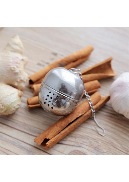 Yeni Paslanmaz Çelik Topu Çay Demlik Örgü Filtre Süzgeç W/kanca Gevşek Çay Yaprağı Baharat Topu Halat Zincir ile Ev Mutfak Aletleri (Yurt Dışından)