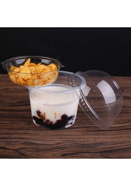 Gösterildiği Gibi Bardak Kase Kapları Dondurma Cam Bardak Tatlı Bardağı Kaselermeyve Tek Kullanımlık Parfe Sundae Küçük Meze Büyük Ayaklı (Yurt Dışından)