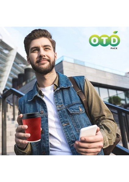 Sadece 8oz Bardak 20 Adet Kırmızı Dalgalı Çift Duvarlı Kağıt Bardak, Tek Kullanımlık Kahve Fincanları, Noel Partisi ve Günlük Için Kağıt Bardaklar [kapaklar Isteğe Bağlıdır] (Yurt Dışından) modelleri