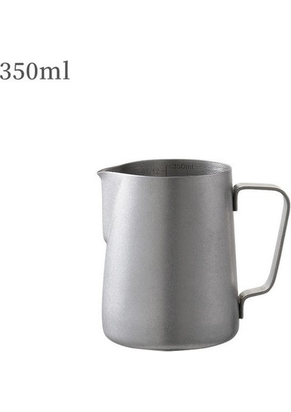 350 ml Retro 350/600 ml Paslanmaz Çelik V-Ağız Süt Köpürtme Sürahi Köpük Süt Sürahisi Kahve Eşyaları Barista Zanaat Süt Kabarcık Kavanoz Aile Kafe (Yurt Dışından)