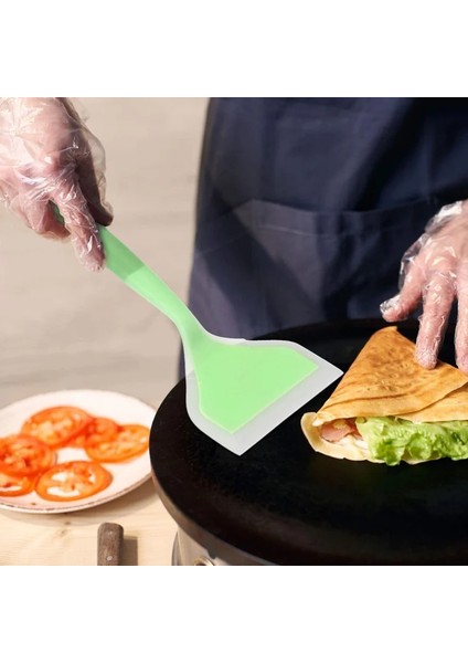 Mavi Sarı Silikon Spatula Yapışmaz Silikon Spatula Mutfak Aksesuarları Pişirme Araçları Yapışmaz Kesinlikle Güvenli Isı Direnci Çeviriciler (Yurt Dışından) indirimleri