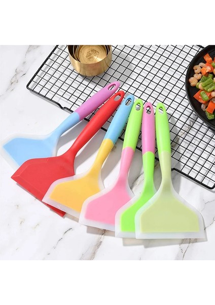 Pembe Yeşil Yapışmaz Silikon Spatula Yapışmaz Silikon Spatula Mutfak Aksesuarları Pişirme Araçları Kesinlikle Güvenli Isı Direnci Çeviriciler (Yurt Dışından) fiyatları