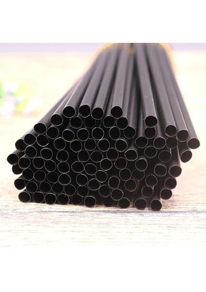 Kırmızı 100 Adet 23CM 100 Adet Payet 260MM Renk Siyah Beyaz Uzun Esnek Düğün Parti Malzemeleri Plastik Pipetler Mutfak Aksesuarları (Yurt Dışından)