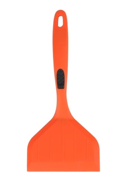 Turuncu Sığır Yumurta Kazıyıcı Silikon Turner Yapışmaz Pizza Küreği Mutfak Pişirme Aracı (Yurt Dışından)