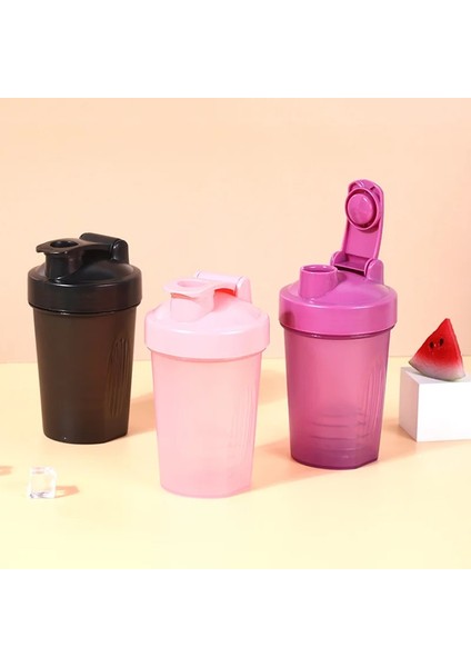 Pembe Sallamak Fincan Plastik Yaratıcı Spor Spor Içme Bardağı Logo Protein Tozu Milkshake Karıştırma Bardağı (Yurt Dışından) indirimleri