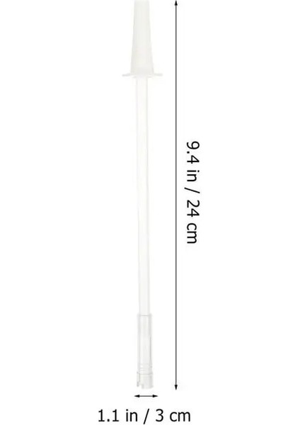 24X3X3 cm 5 Takım Yalıtımlı Sağlıklı Ücretsiz Smoothie Straw Parti Içecekler Payet Içecek Payet Kabarcık Çay Samanı Ev Fincan Kapalı (Yurt Dışından)