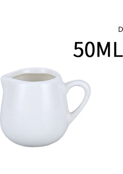 D Şeker Kreması Süt Tencere Sürahi Seramik Baharat Kavanoz Kreması Konteyner Fincan Sofra Beyaz Mutfak Aletleri Süt Sürahisi Coffeeware (Yurt Dışından)