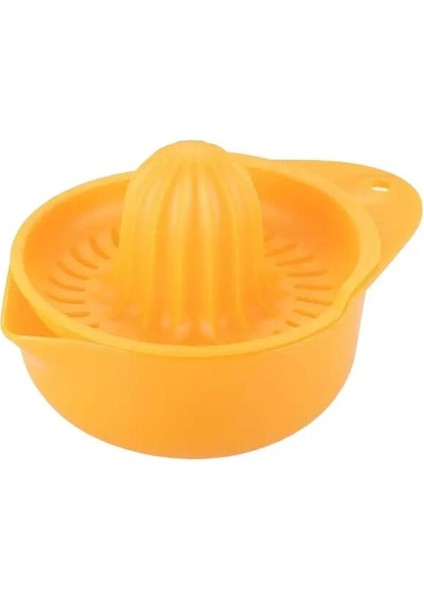 Turuncu 14.6X10.8X8.8 cm Manuel Taşınabilir Narenciye Sıkacağı Mutfak Aracı Plastik Portakal Limon Sıkacağı Çok Fonksiyonlu Meyve Suyu Sıkacağı Mutfak Aksesuarları (Yurt Dışından)
