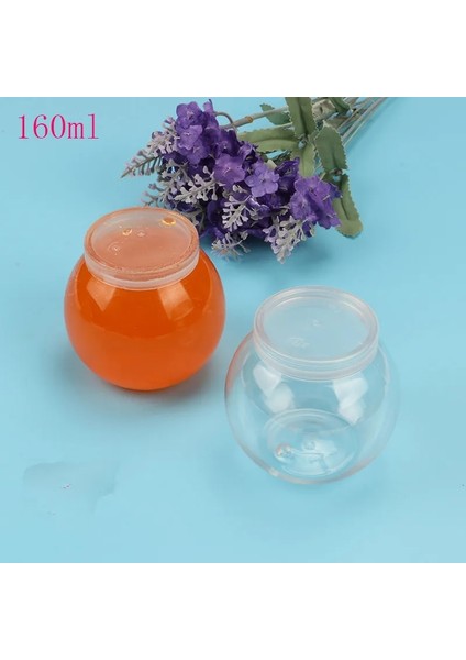 Şeffaf 160 ml 25 Adet 25 Adet Yüksek Kaliteli 160 ml Pet Plastik Ambalaj Yoğurt Puding Jöle Küçük Şişe Parti Diy Tatlı Ambalaj Kapaklı Bardaklar (Yurt Dışından)
