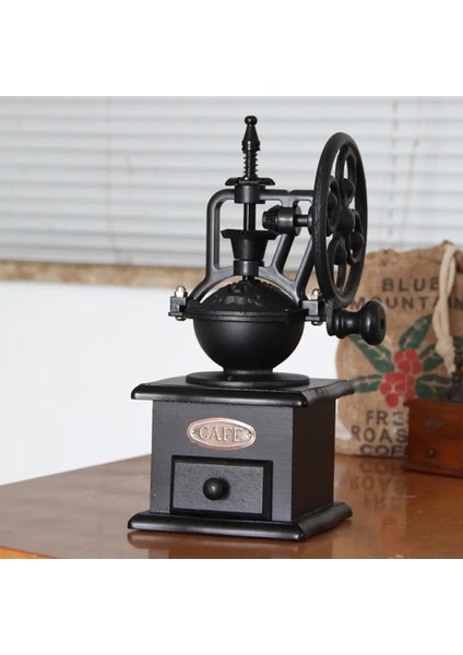 Kahverengi Manuel Kahve Değirmeni Mutfak Retro Tarzı Ahşap Fasulye Değirmeni Taşlama Dönme Dolap Tasarım Vintage Kahve Makinesi Öğütücü Araçları (Yurt Dışından) modelleri