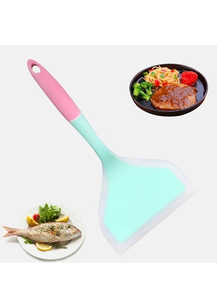 B - Mor Gıda Sınıfı Silikon Spatula Sığır Eti Yumurta Mutfak Kazıyıcı Pizza Kürek Kek Pişirme Yapışmaz Tereyağı Pasta Kaşığı Spatula Araçları (Yurt Dışından) fırsatları