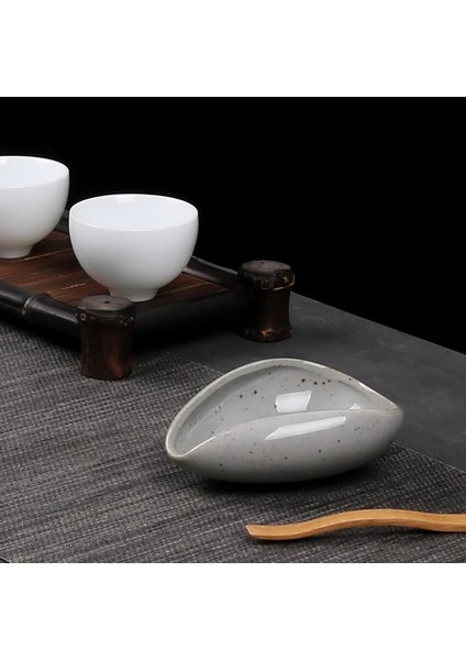 02 Seramik Çay Kaşığı Kung Fu Çay Seti Aksesuarları Çay Tepsisi Süsler Retro Beyaz Porselen Seladonlar Çay Kaşığı Kürek Çay Gereçleri (Yurt Dışından) indirimleri