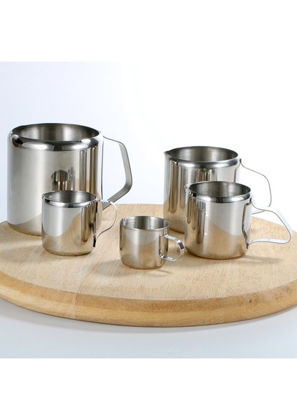 10 Oz Mini Paslanmaz Çelik Süt Sürahi Fincan Kahve Sürahisi Cappuccino Latte Sanat Sürahi Köpürtme Buhar Bardağı Süt Tenceresi Kahve Aksesuarları (Yurt Dışından) fiyatları