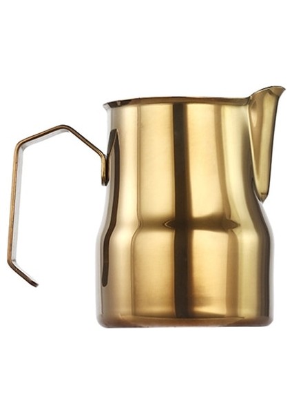 Altın 500ML 350/500ML Köpürtme Kahve Süt Sürahisi Paslanmaz Çelik Çekme Çiçek Fincan Kahve Süt Köpürtücü Latte Sanat Süt Köpürtme Aracı Coffeware (Yurt Dışından)