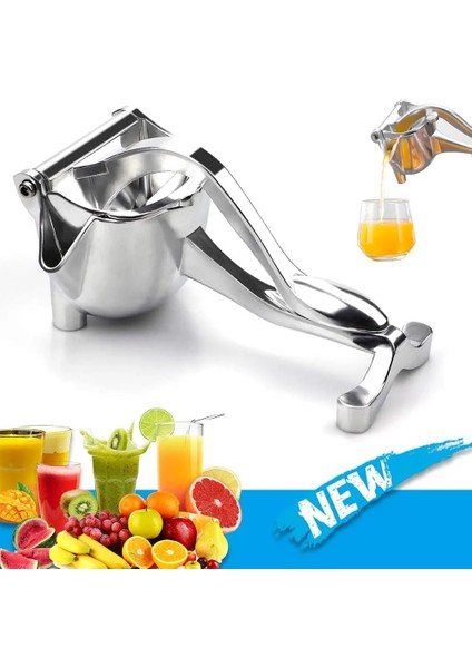 Tip A Manuel Meyve Suyu Sıkacağı Alüminyum Alaşımlı El Basınçlı Sıkacağı Nar Portakal Limon Şeker Kamışı Suyu Mutfak Meyve Aracı (Yurt Dışından) fırsatları