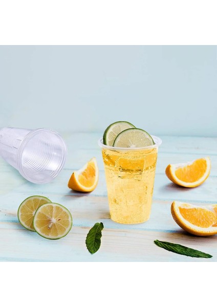 50 Adet 50/100/200 Adet Yeni Tek Kullanımlık Şeffaf Plastik Bardak Açık Hava Piknik Doğum Günü Mutfak Parti Sofra Tadım 300 ml (Yurt Dışından)