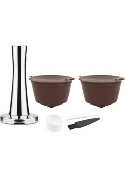 Renkli Olarak Gösterildiği Gibi Toz Çekiç Seti Kapsül Kahve Filtresi 1x Kaşık ve 1x Fırça ve 1x Sabotaj ile Tekrar Döngüsü (Yurt Dışından) fiyatları