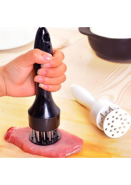 Beyaz Et Yumuşatıcı Aracı Meslek Et Et Yumuşatıcı Iğne Biftek Domuz Pirzolası Et Çekiç Mutfak Pişirme Aracı Aksesuarları Gadget (Yurt Dışından) fiyatları