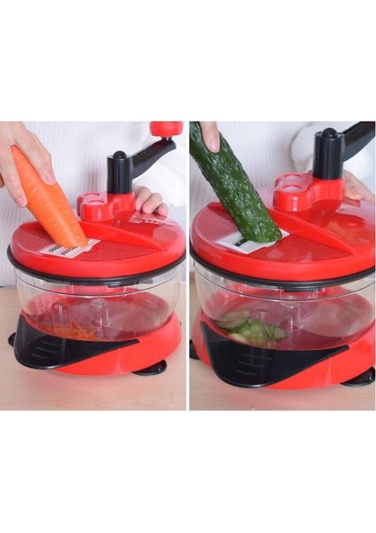 1.5l Mikser Mutfak Robotu Mutfak Manuel Güçlü Yumurta Blender Kıyma Makinesi Sebze Doğrama Parçalayıcı Paslanmaz Çelik Bıçak Kesici (Yurt Dışından)