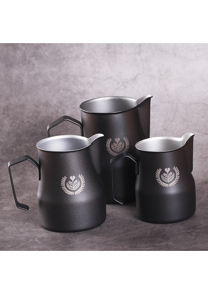 450ML 350ML/500ML/700ML Paslanmaz Çelik Frothing Sürahi Zanaat Espresso Kahve Barista Latte Cappuccino Süt Krem Fincan Frothing Sürahi (Yurt Dışından)
