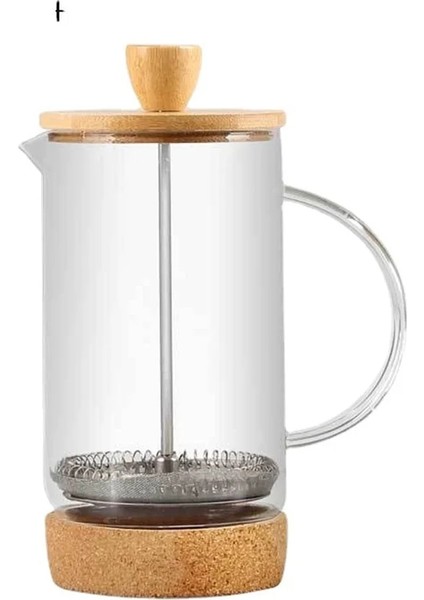 350 ml Soğuk Demlenmiş Cezve Kahve Basın Pot El Yapımı Ev Yüksek Sıcaklık Patlamaya Dayanıklı Filtre Çay Makinesi Süt Köpüğü Büyük Ca (Yurt Dışından)