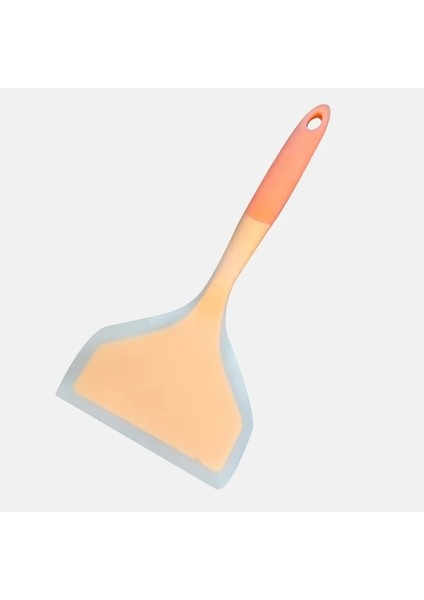 Turuncu Silikon Mutfak Eşyaları Spatula Et Yumurta Mutfak Kazıyıcı Pizza Pişirme Araçları Yapışmaz Kürek Eşya Pişirme (Yurt Dışından)