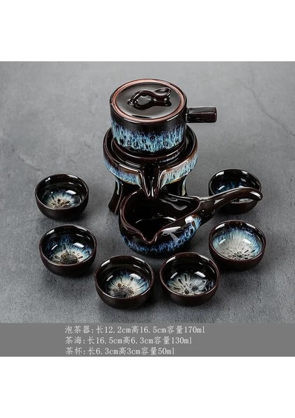 Tabloya Bakın Yüksek Dereceli Taş Öğütme Yarı Otomatik Çay Seti, Yaratıcı Kung Fu Çayı Çay Seti Sıcak Satış. Yaratıcı Çay Töreni Malzemeleri (Yurt Dışından)