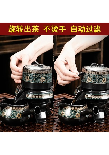 Tabloya Bakın Yüksek Dereceli Taş Öğütme Yarı Otomatik Çay Seti, Yaratıcı Kung Fu Çayı Çay Seti Sıcak Satış. Yaratıcı Çay Töreni Malzemeleri (Yurt Dışından) indirimleri