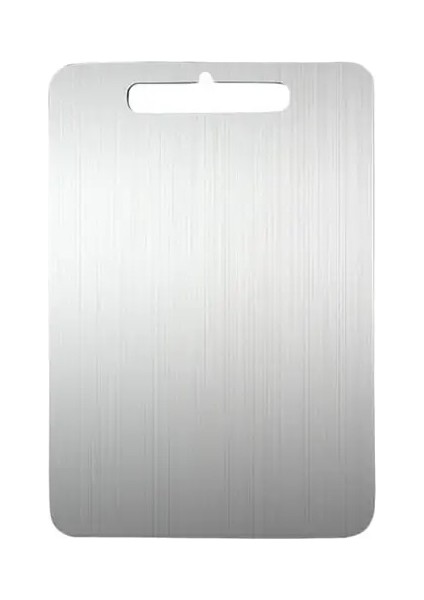 20X30X0.2 cm 1 Adet Paslanmaz Çelik Doğrama Tahtası Hamur Pasta Tahtası Ev Meyve Et Kesme Tahtası Kesme Tahtası Mutfak Restoran Dayanıklı Kullanım (Yurt Dışından)