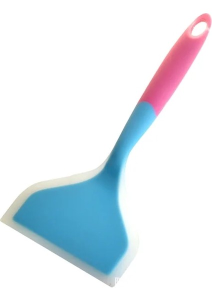 SANJ06-4 Gıda Sınıfı Pişirme Gereçleri Çeviriciler Silikon Spatula Pişirme Yapışmaz Tencere Biftek Pizza Spatula Silikon Mutfak Araçları (Yurt Dışından)