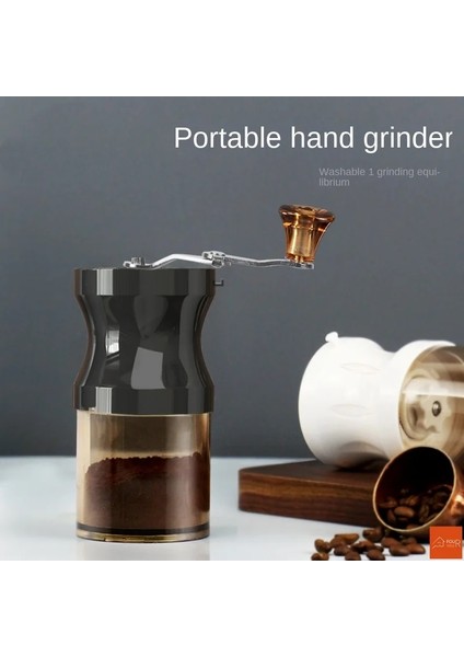 Siyah Manuel Kahve Değirmeni Makinesi Espresso Öğütücü Baharat Öğütücü Minikahve Makinesi Taşınabilir Kahve Makinesi Kahve Çekirdekleri Fındık Değirmeni (Yurt Dışından) fiyatları