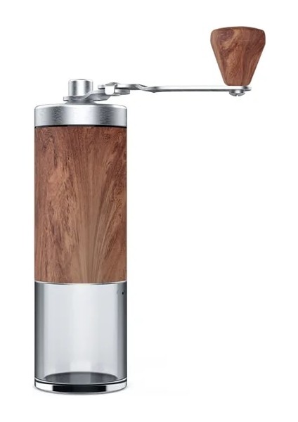 Ahşap Tahıl Upg Manuel Kahve Değirmeni Yüksek Kaliteli Taşınabilir El Taşlama ve Pudralama Ayarlanabilir ve Kullanışlı (Yurt Dışından)