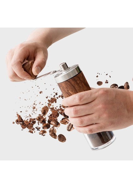 Ahşap Tahıl Upg Manuel Kahve Değirmeni Yüksek Kaliteli Taşınabilir El Taşlama ve Pudralama Ayarlanabilir ve Kullanışlı (Yurt Dışından) fırsatları